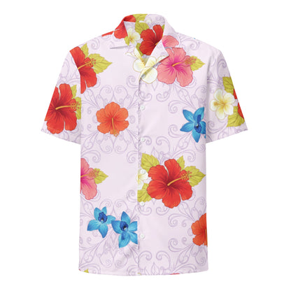 Pastel Pink Aloha 2 Hawaiian Shirt