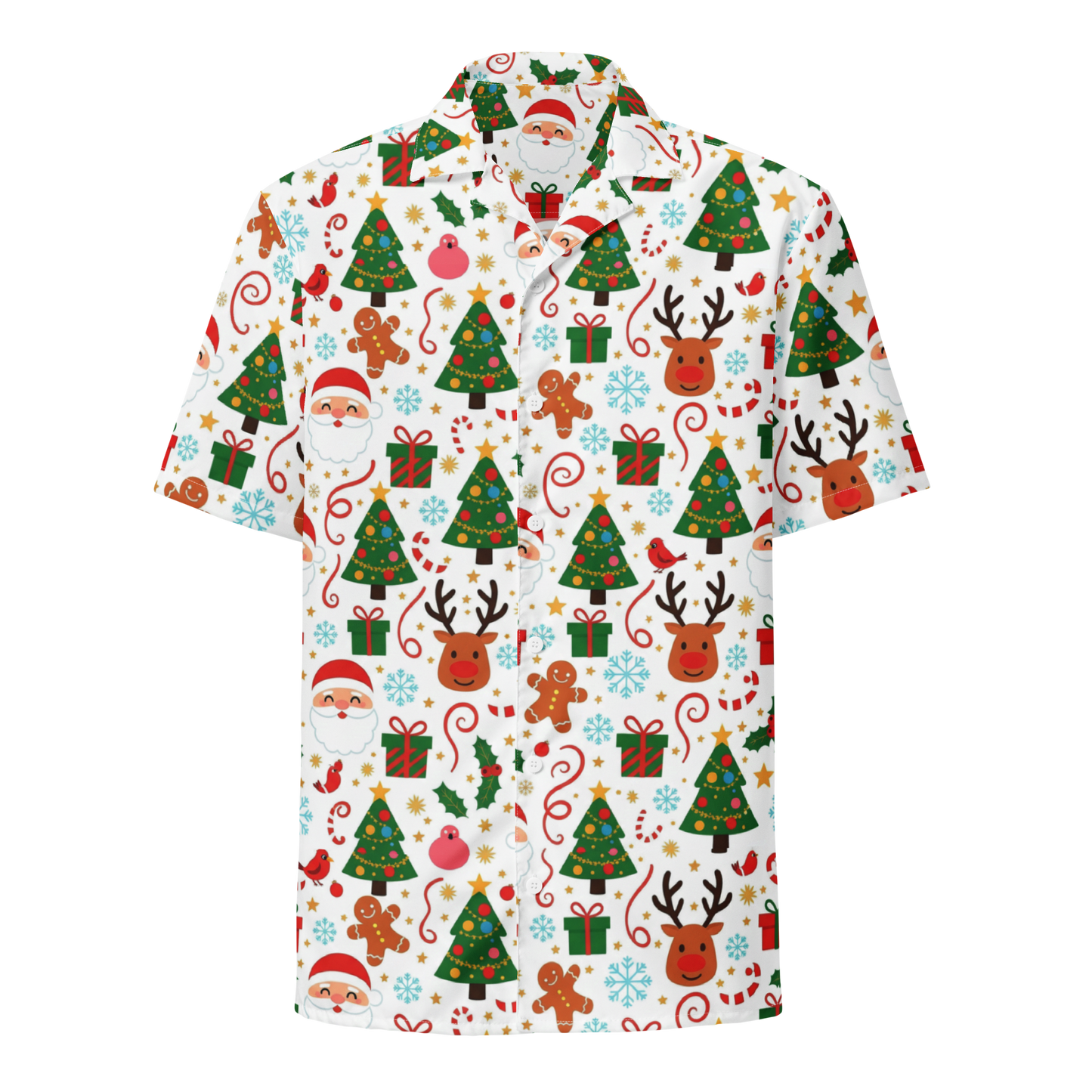 Ugly Handmade Hawaiian Christmas Shirt 1 (Unisex)