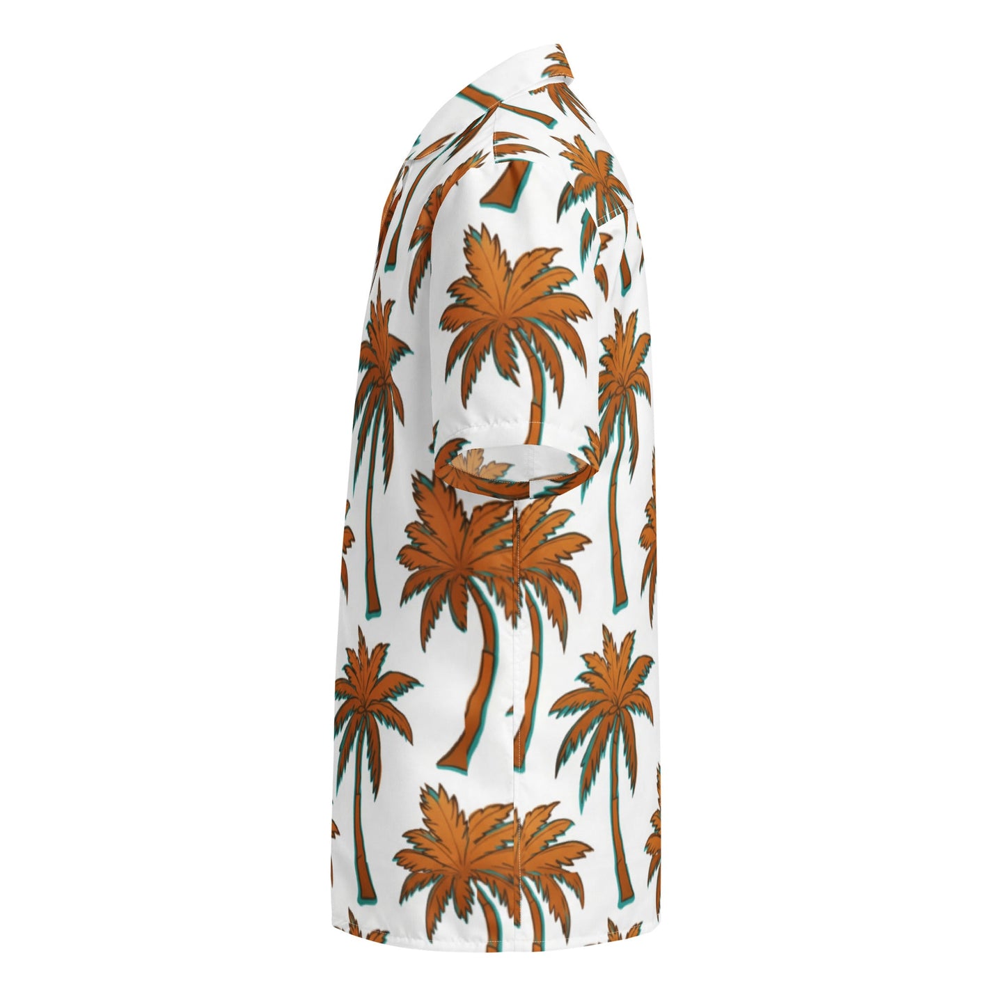 Gold Palm Aloha Hawaiian Shirt