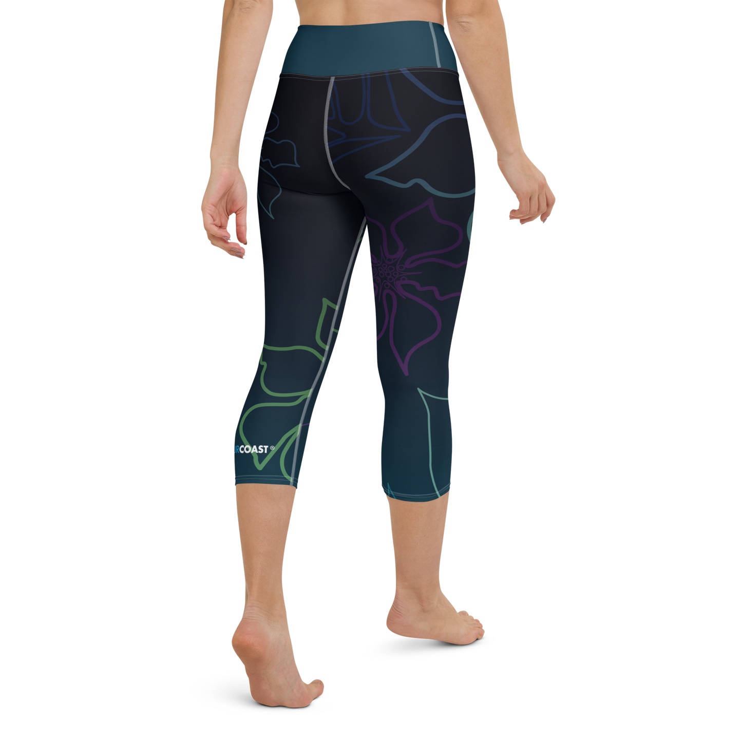 Women's CoastFlex Sport Aloha Capri Leggings