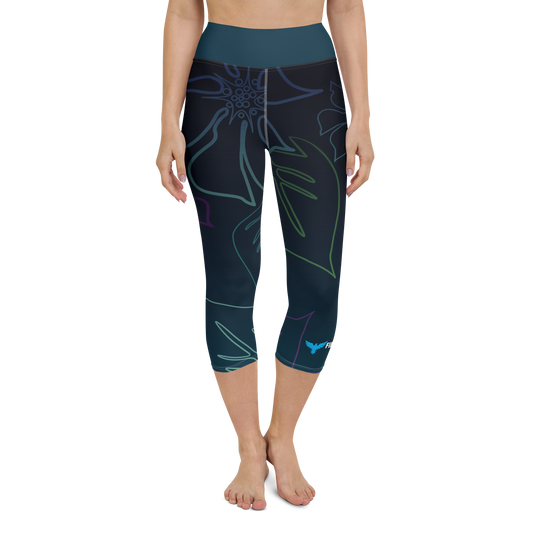 Women's CoastFlex Sport Aloha Capri Leggings