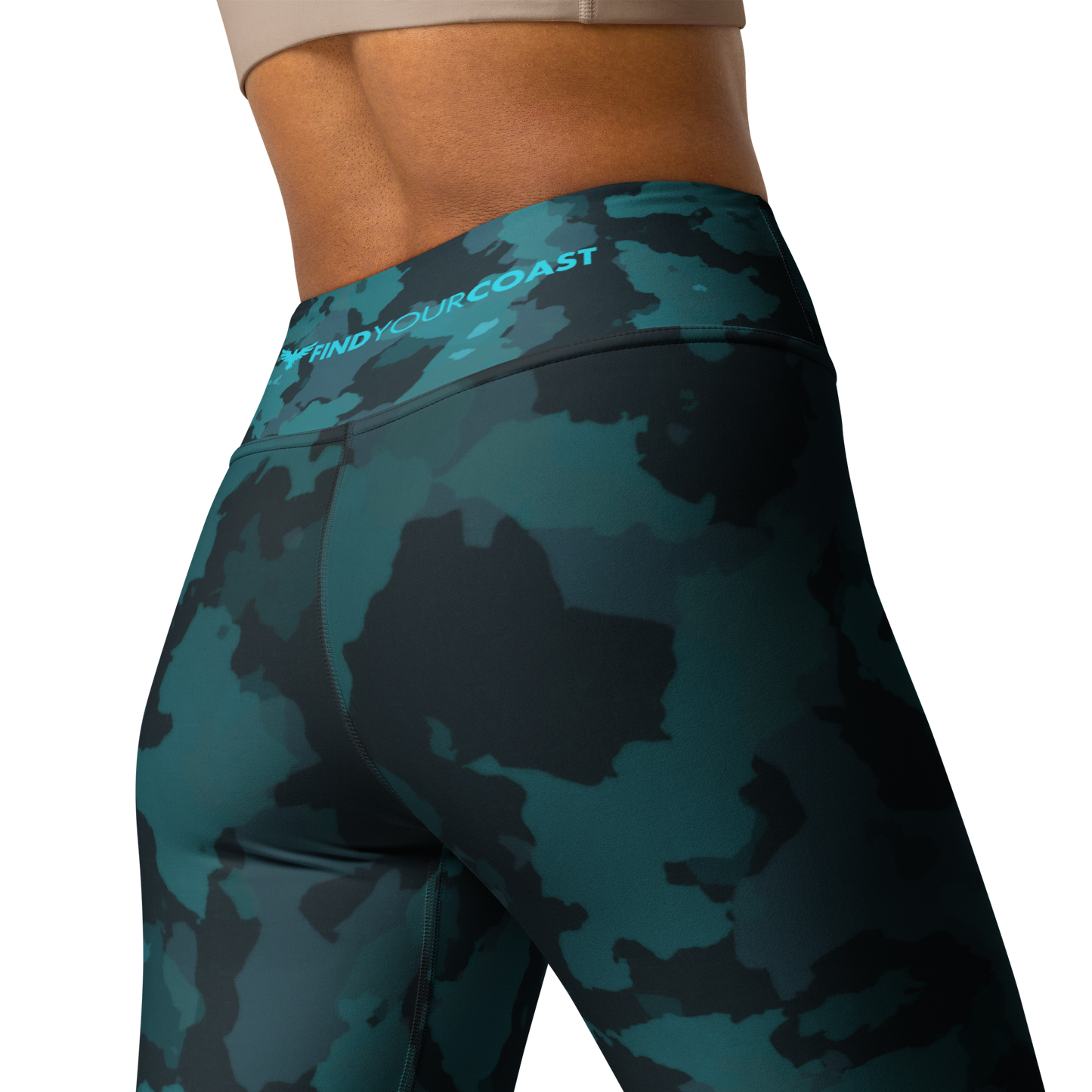 CoastFlex Sport Camo Full Length Leggings