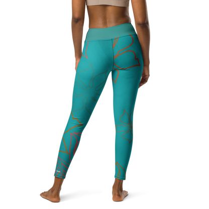 CoastFlex Sport Aloha Full Length Leggings