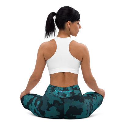 CoastFlex Sport Camo Full Length Leggings