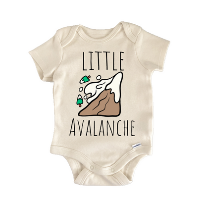 Avalanche Snowboarding Skiing - Baby Bodysuit