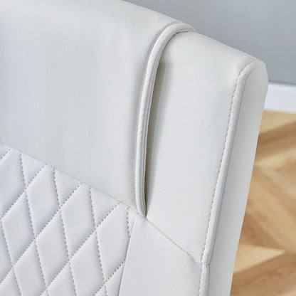 Table and Chair Set.63'x31.5x30' Black Marble-Patterned Slabs Tabletop With Stainless Steel Butterfly Legs.Paried With 4