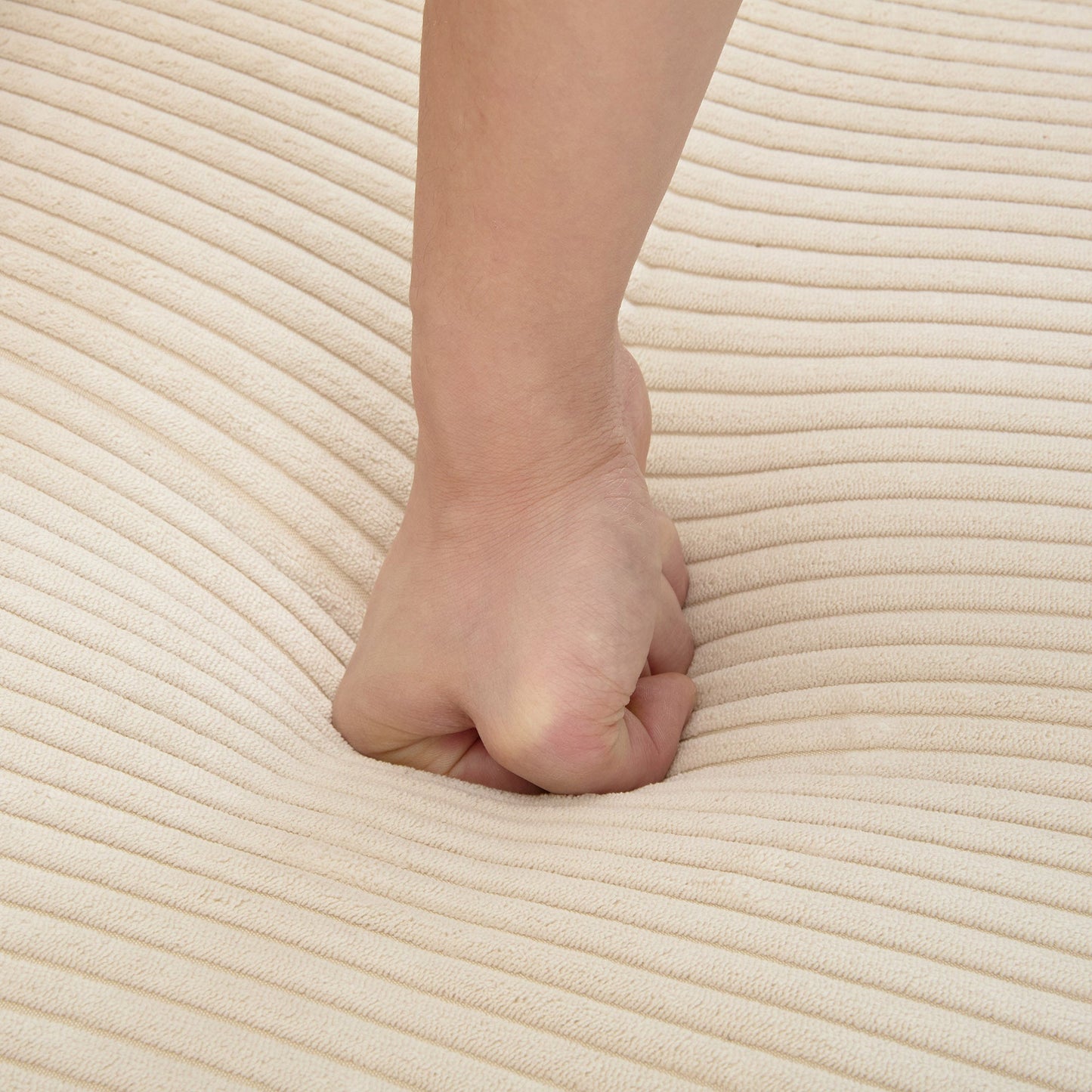 105'' 3 Seater Sofa With Removable Back Cushions and 5 Pillows , for Living Room, Apartment, Spacious Space