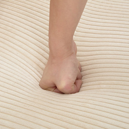 105'' 3 Seater Sofa With Removable Back Cushions and 5 Pillows , for Living Room, Apartment, Spacious Space