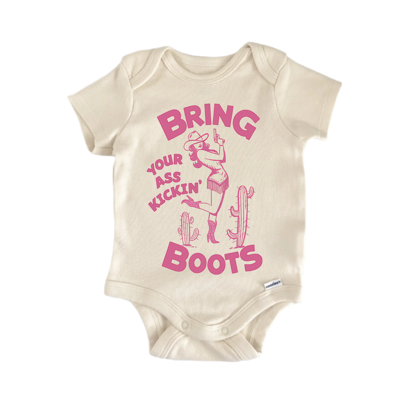 Bring Boots Cowgirl - Baby Bodysuit