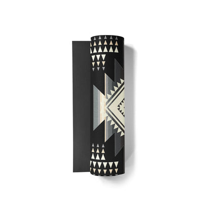 Buffalo Hills Shadow Yoga Mat – 6 Mm Extra Thick, Double-Sided Non-Slip, Eco-Friendly PER With Southwestern Design | Yun