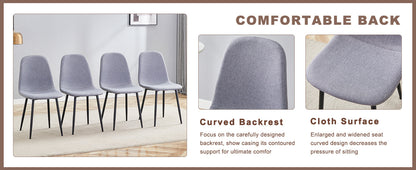 Table and Chair set.Modern Multifunctional Lifting Platform,Natural Wood Grain Sticker MDF Desktop, Black Metal Legs.Pai