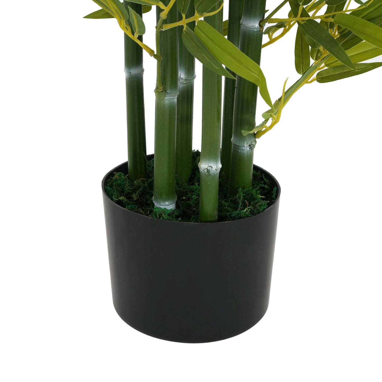 5' Artificial Bamboo With Pot, Set of 2