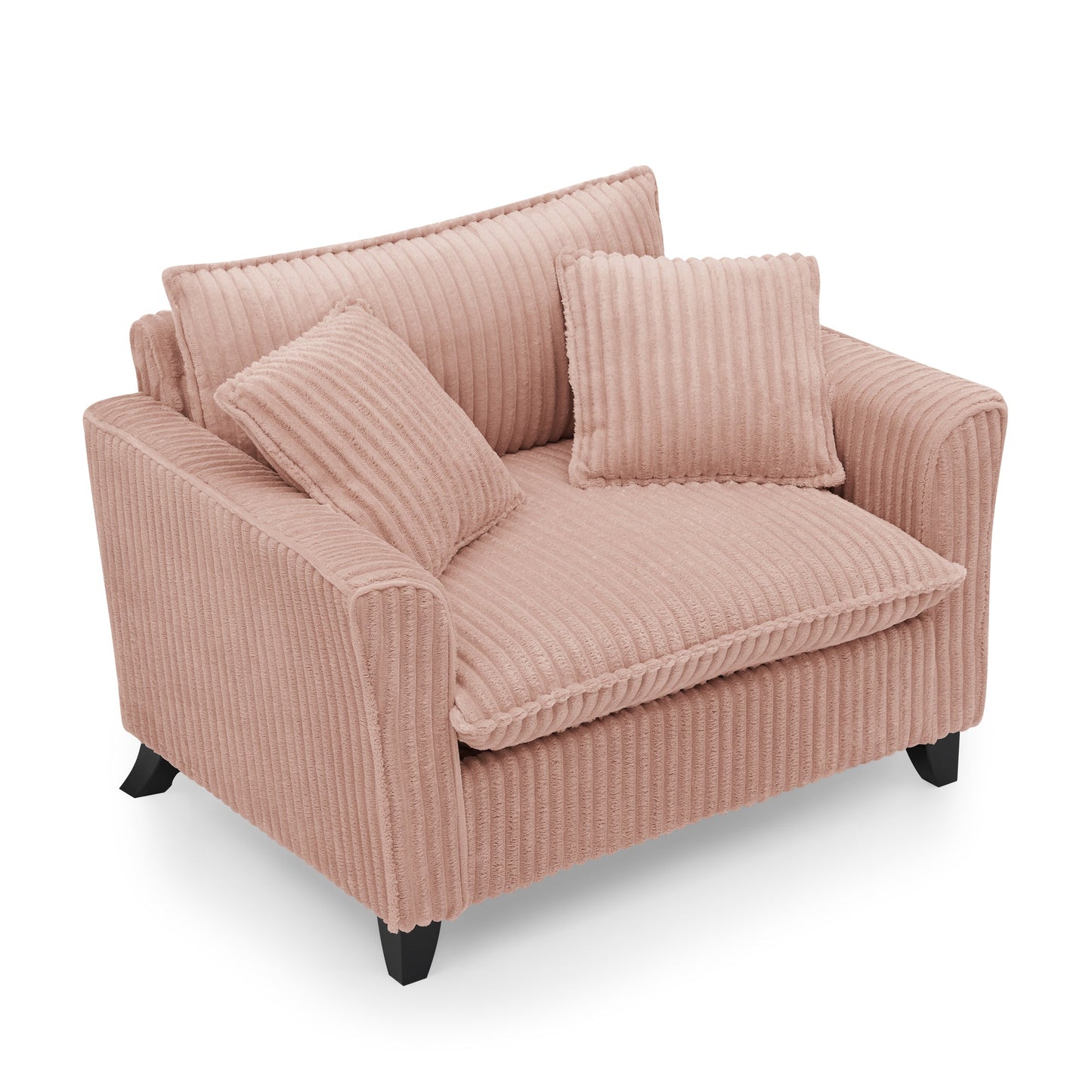 Lazy Sofa Chair, Comfortable Single-Person Sofa Chair, With a Backrest and Soft Seat Cushion, Having Armrests on Both Si
