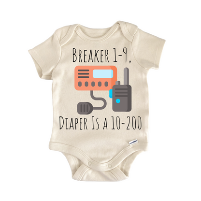 Cb Radio Trucker Trucking - Baby Bodysuit