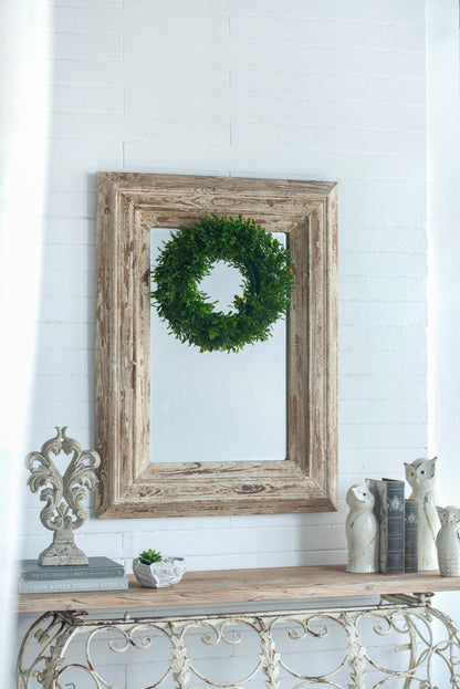 S/2 Greenery Wreath for Home Wedding Wall Window Decoration