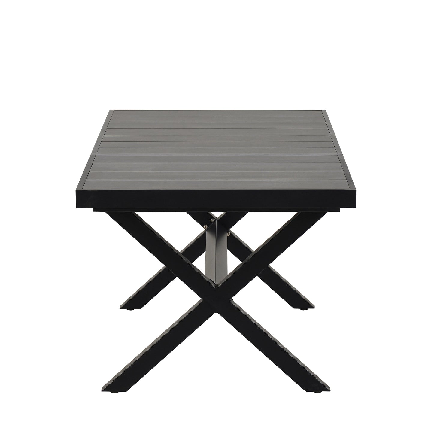 Discover Unmatched Flexibility in Alfresco Dining With Six Creatively Arranged Chairs Made of Polyester Woven Tape and A