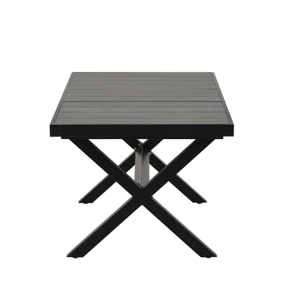 Discover Unmatched Flexibility in Alfresco Dining With Six Creatively Arranged Chairs Made of Polyester Woven Tape and A