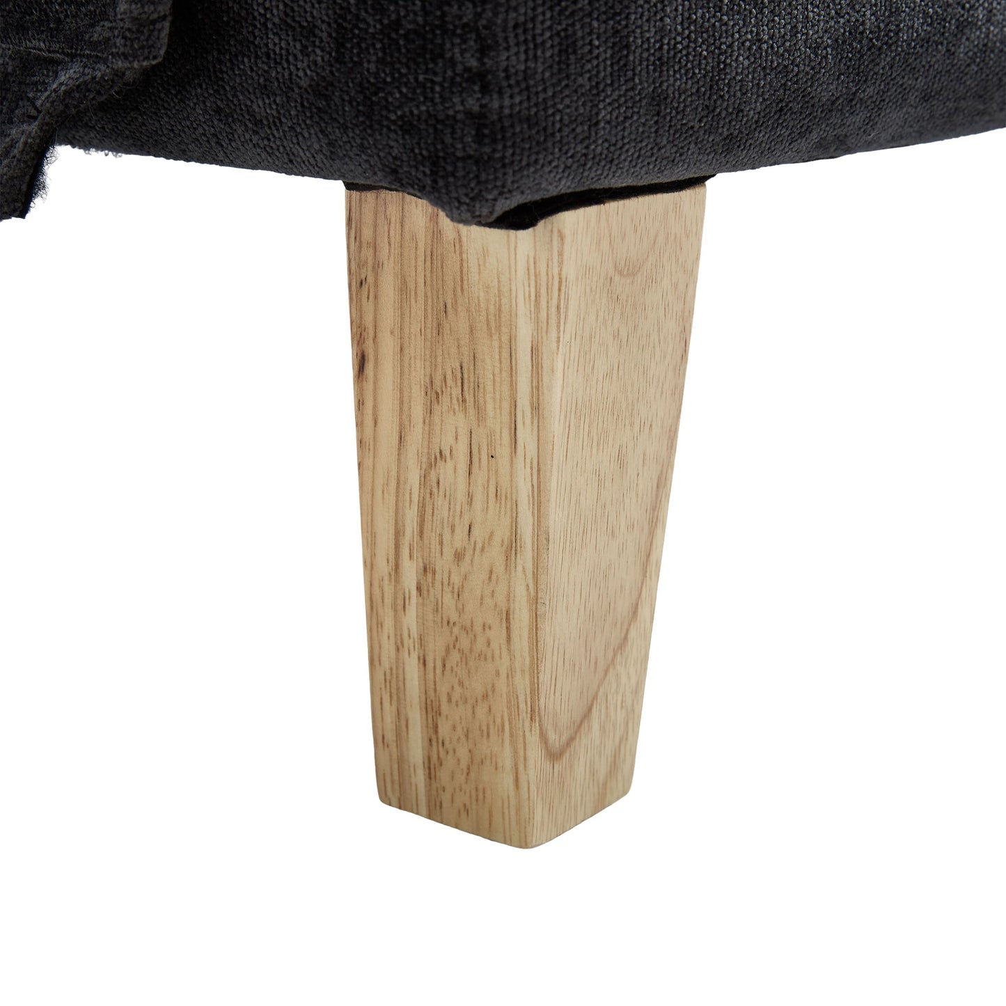 Mid-Century Modern Foldable Sofa Bed Recliner, 3-In-1 Convertible Sleeper With Three Pillows, Black Chenille for Small S