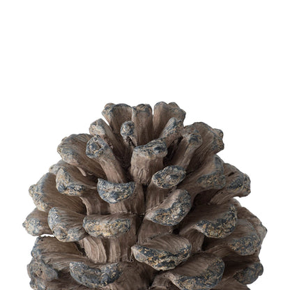 D7x10.5' Table Decor, Pinecone