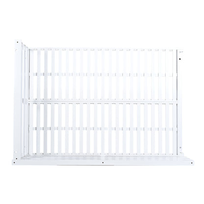 Acacia Wood Porch Swing Bed for Outdoor With Hemp Ropes - Full Size Patio Hanging Bed, 350lbs Capacity, Open-Side Minima