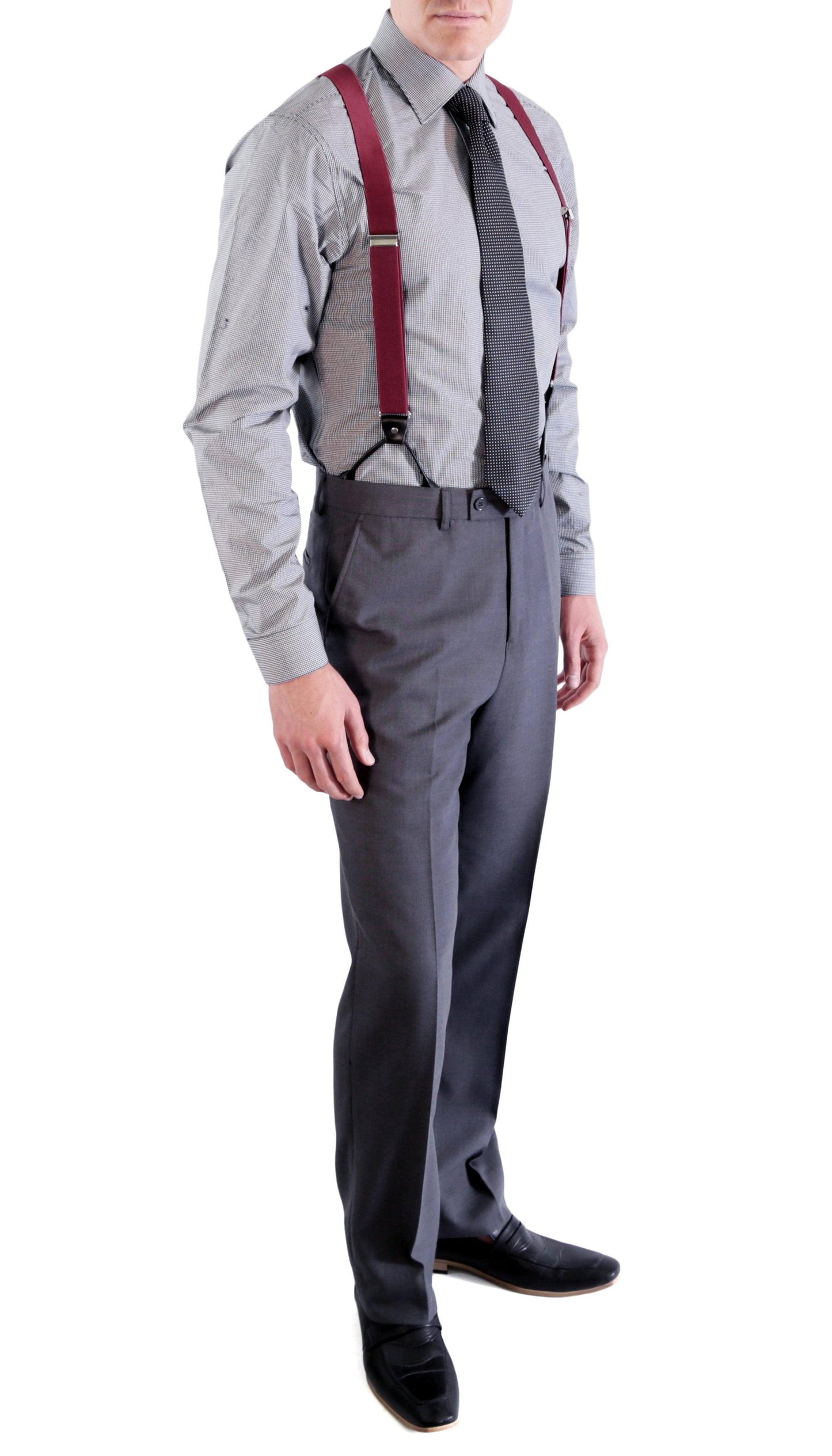 Ford Charcoal Regular Fit 2 Piece Suit