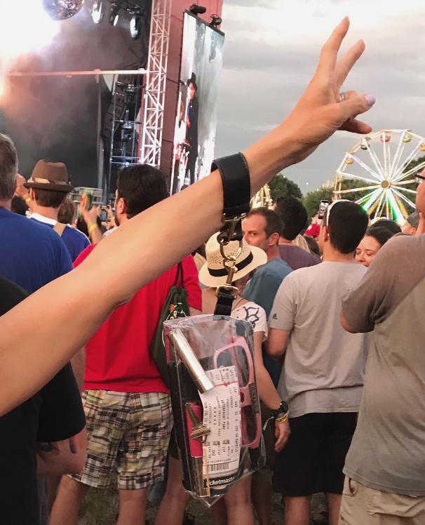 Classic Black Vegan Leather Bag