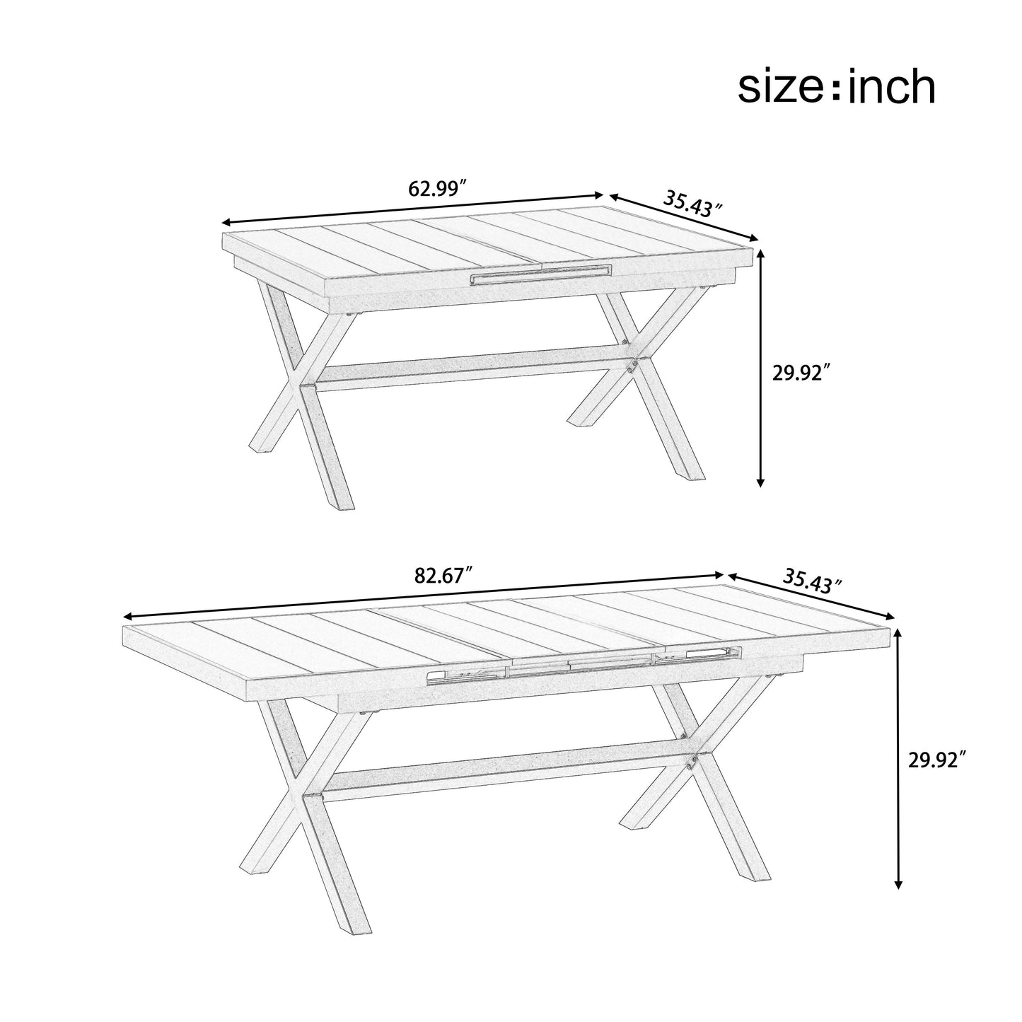 Discover Unmatched Flexibility in Alfresco Dining With Six Creatively Arranged Chairs Made of Polyester Woven Tape and A