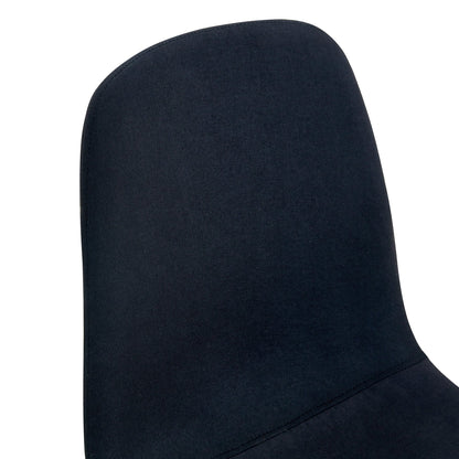 Table and Chair set.A 47.3-Inch Diameter Modern Splicing Circular Dining Table - Double-Layer storage.Paired With 4 Blac