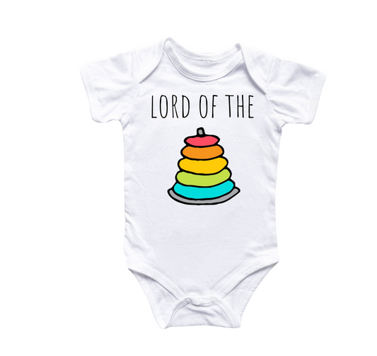 Ring Fantasy Lords - Baby Boy Girl Clothes Infant Bodysuit Funny Cute Newborn 3