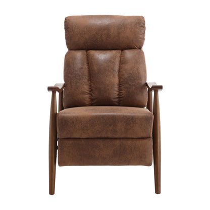 Wood Frame Armchair,  Modern Accent Chair Lounge Chair for Living Room