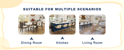 Table and Chair set.A 38.6' Transparent Tempered Glass Round Dining Table-Silver Metal Legs.Paired With 6 BLACK PU Mater