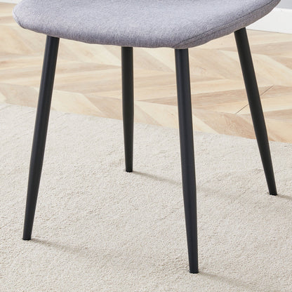 Table and Chair set.Modern Multifunctional Lifting Platform,Natural Wood Grain Sticker MDF Desktop, Black Metal Legs.Pai