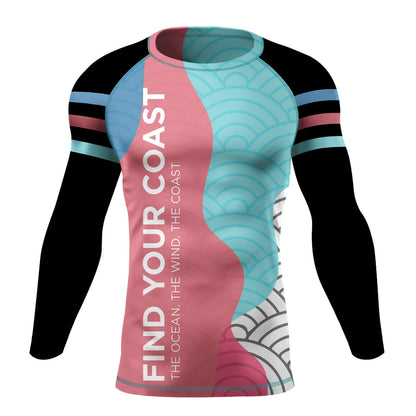 Find Your Coast® Dusk to Dawn UPF Rash Guard