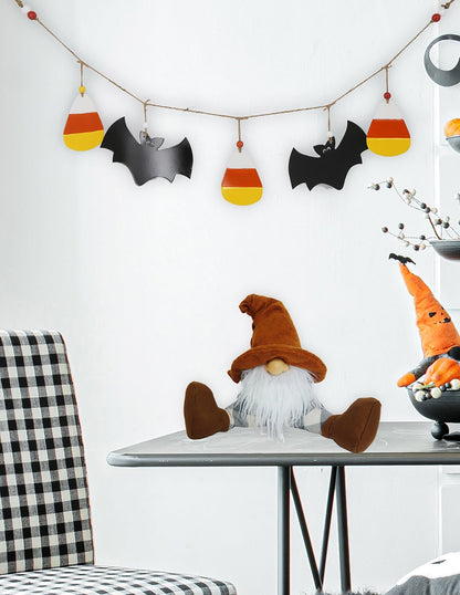 13.5x11.8x13.5'  Bearded With Big Nose Gnome Holiday Fall & Thanksgiving Figurines Decors