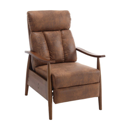 Wood Frame Armchair,  Modern Accent Chair Lounge Chair for Living Room