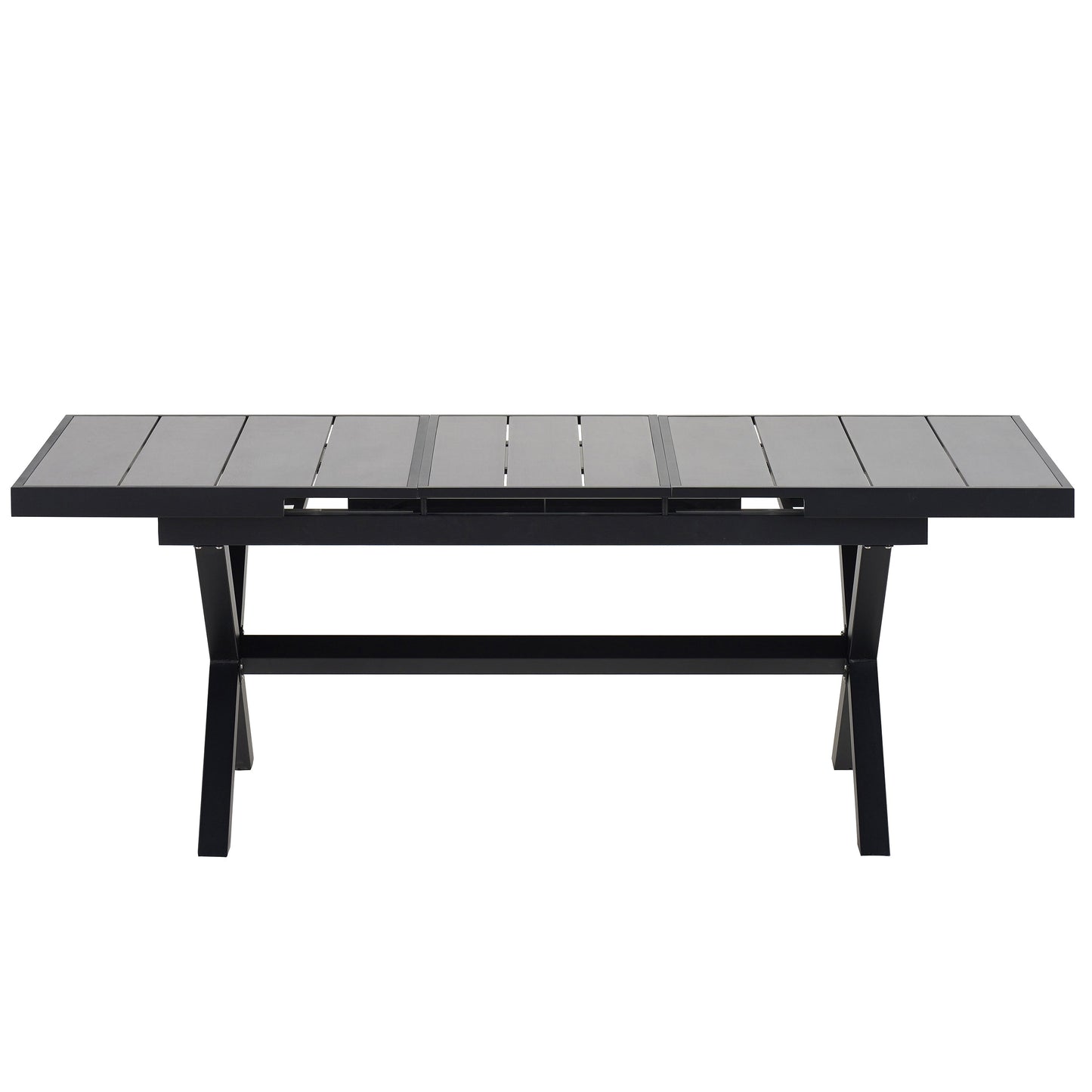 Discover Unmatched Flexibility in Alfresco Dining With Six Creatively Arranged Chairs Made of Polyester Woven Tape and A