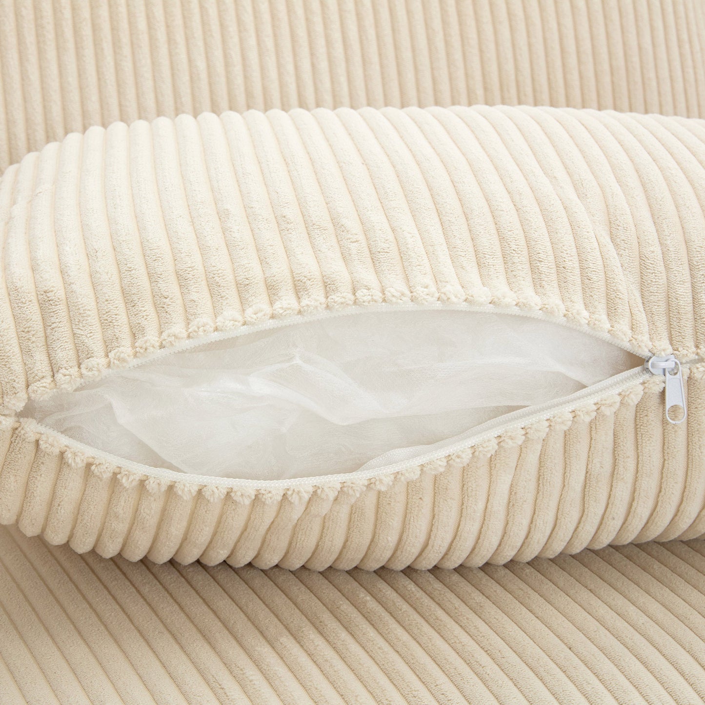 105'' 3 Seater Sofa With Removable Back Cushions and 5 Pillows , for Living Room, Apartment, Spacious Space