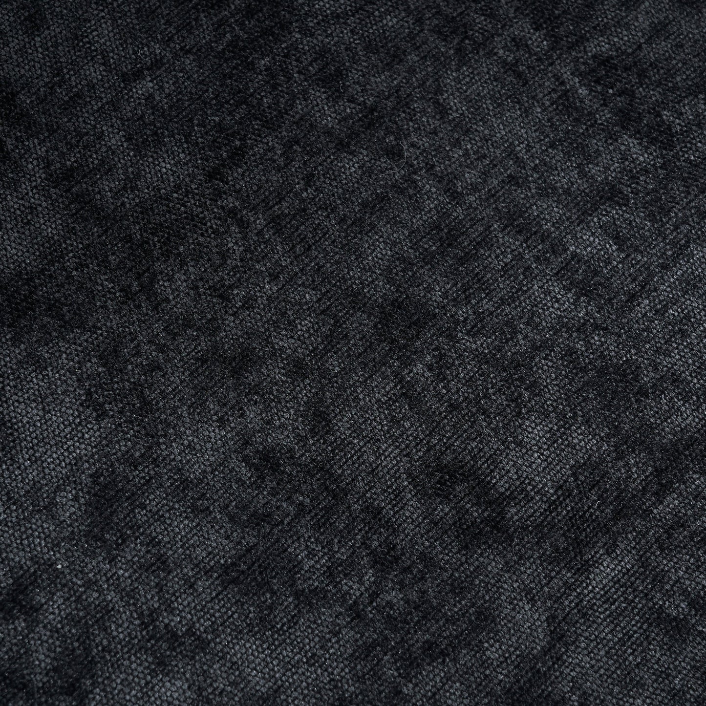 Mid-Century Modern Foldable Sofa Bed Recliner, 3-In-1 Convertible Sleeper With Three Pillows, Black Chenille for Small S