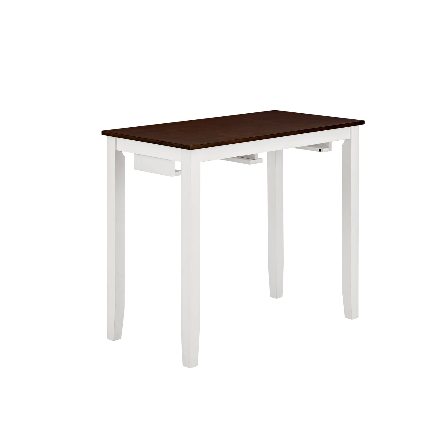 Bar Table and Chairs Set, 3 Piece Dining Table Set, Industrial Breakfast Table Set, for Living Room, Dining Room, Game R