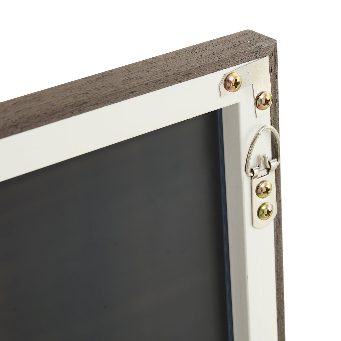 3rd Generation Gray Solid Wood Frame Full Length Mirror, Dressing Mirror, Bedroom Porch, Decorative Mirror, Clothing Sto