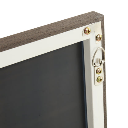 3rd Generation Gray Solid Wood Frame Full Length Mirror, Dressing Mirror, Bedroom Porch, Decorative Mirror, Clothing Sto