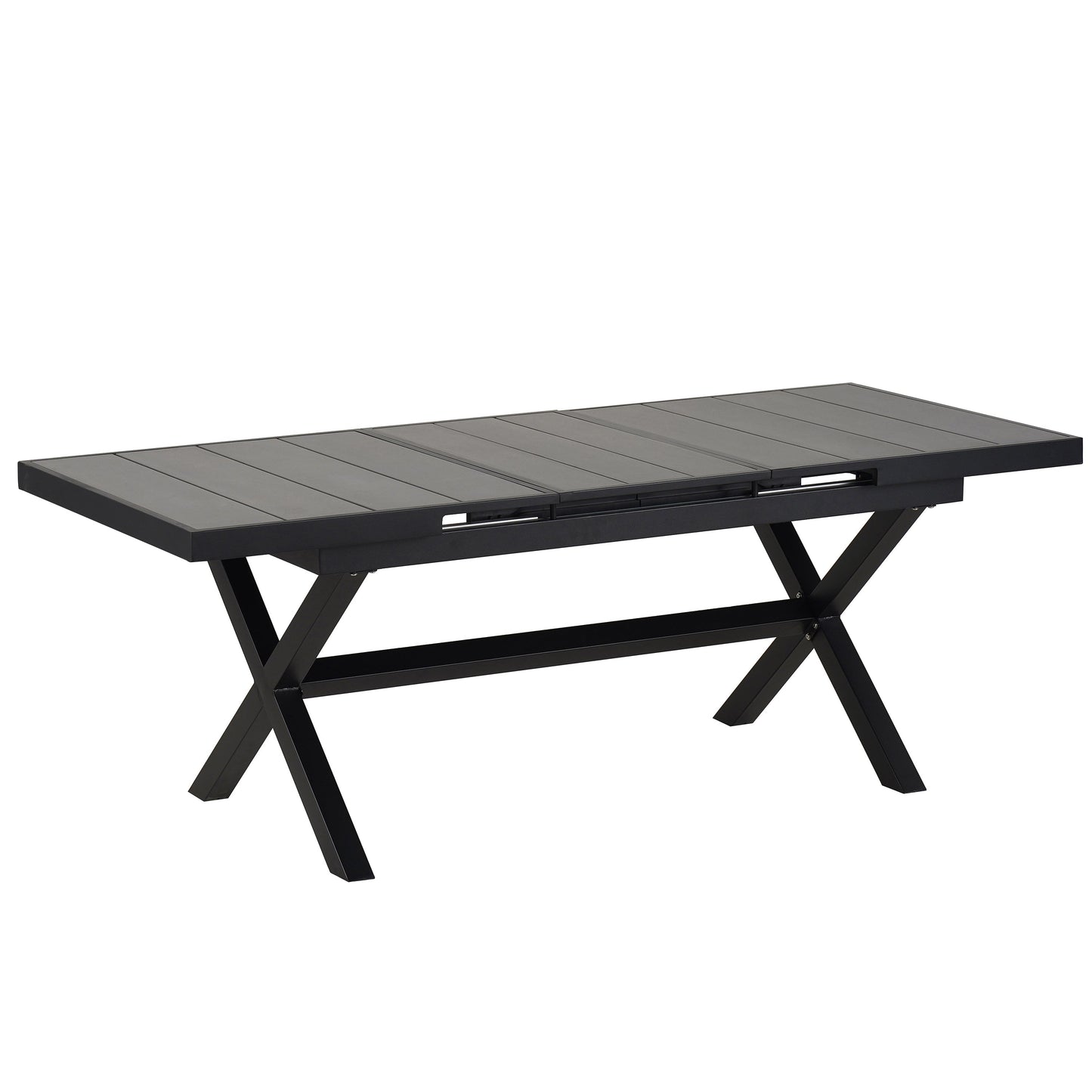 Discover Unmatched Flexibility in Alfresco Dining With Six Creatively Arranged Chairs Made of Polyester Woven Tape and A