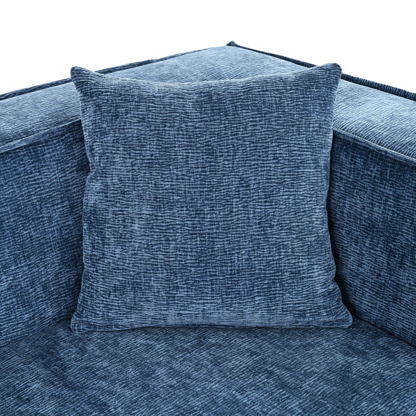 Modern Style Sectional Sofa,Sponge Sectional Sofa Couch,Modular L-Shape Sofa Couch With Elegant Curved Design and Luxuri