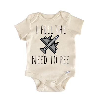 Fighter Jet F14 F18 Pilot Plane - Baby Bodysuit