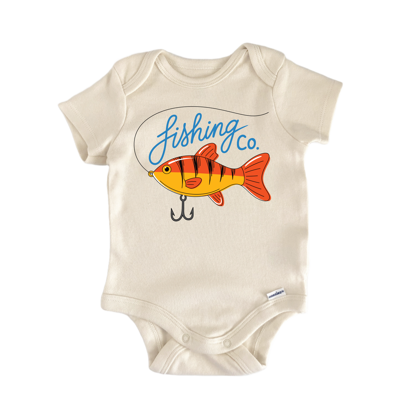 Fishing Co Boho Lure - Baby Bodysuit