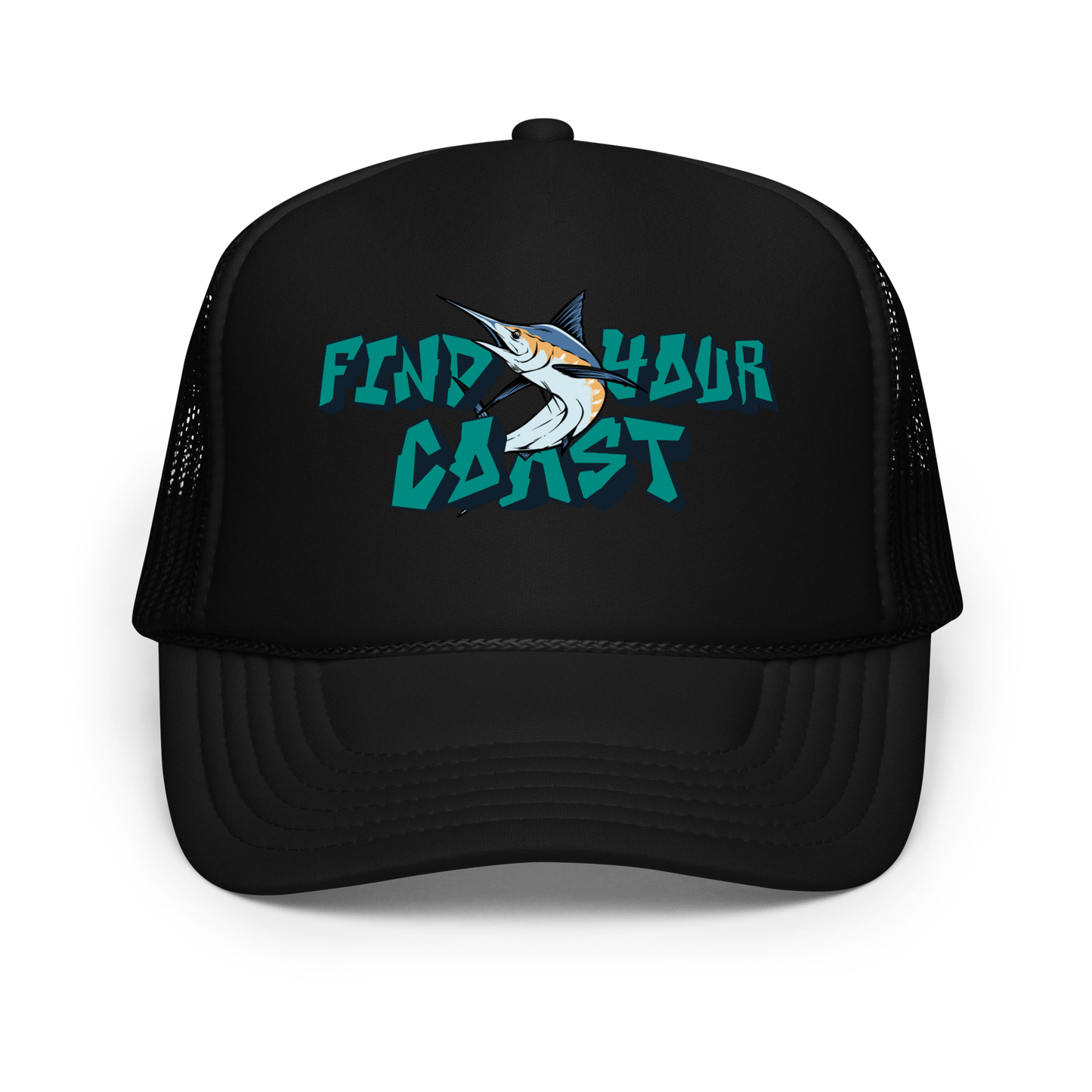 Find Your Coast® Fishing Foam Trucker Hat