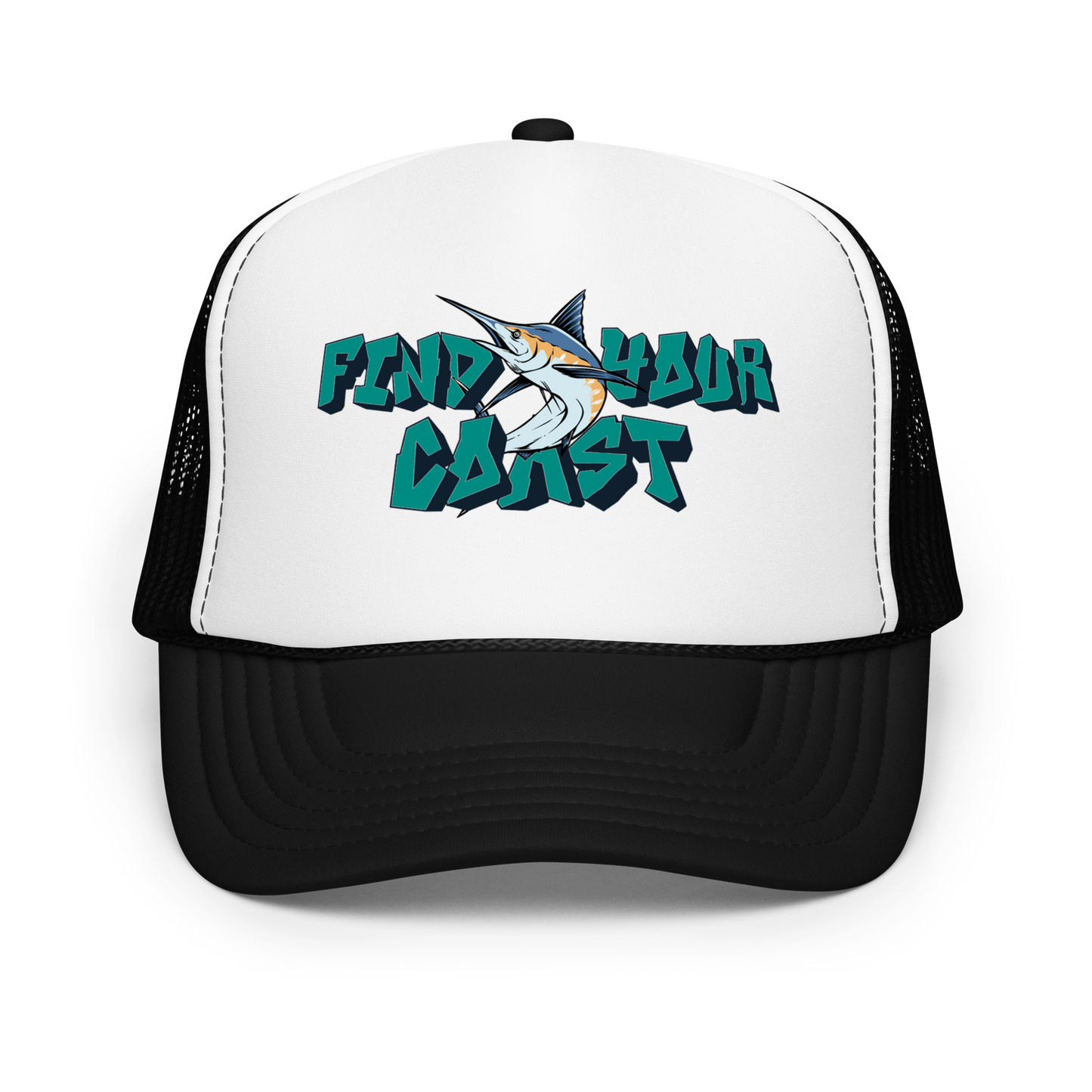 Find Your Coast® Fishing Foam Trucker Hat