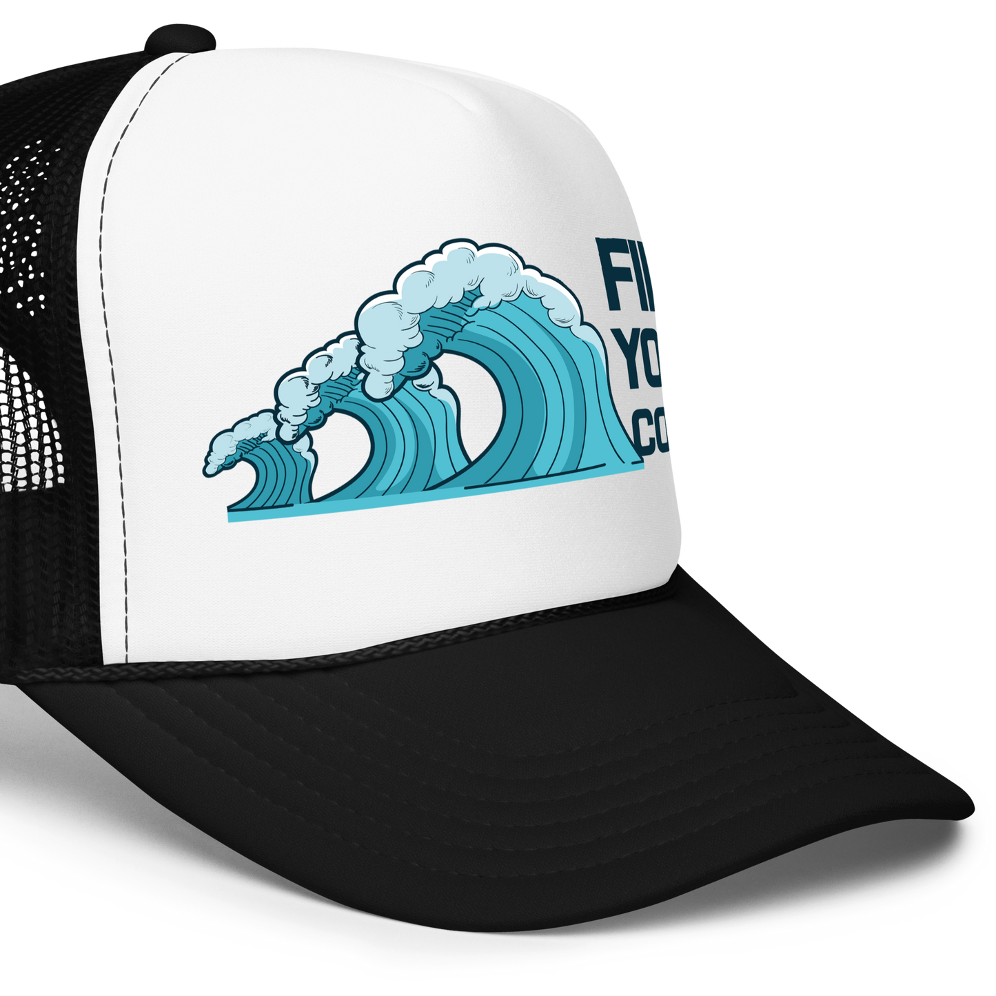 Find Your Coast® Wave Foam Trucker Hat