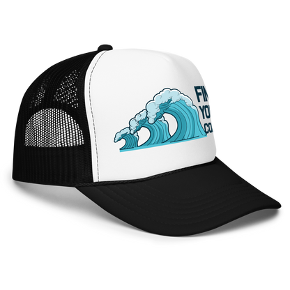 Find Your Coast® Wave Foam Trucker Hat