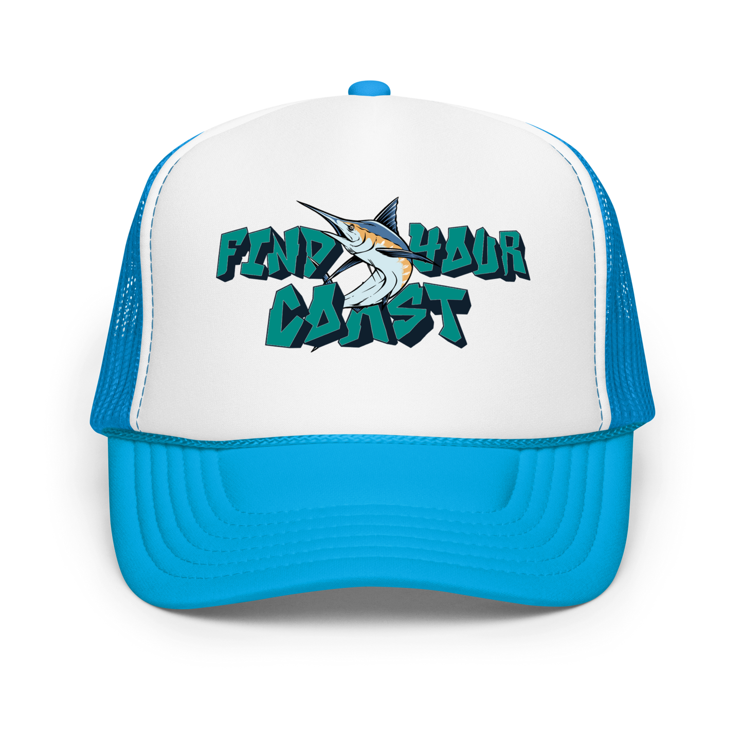 Find Your Coast® Fishing Foam Trucker Hat